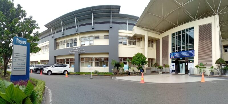 Gedung RSUD dr. Zainoel Abidin Banda Aceh yang menjadi sorotan terkait proses tender jasa kebersihan Tahun Anggaran 2024 dan 2025. Foto: Dok. Istimewa 