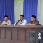 Musyawarah penetapan Imum Chik Masjid Abu Indrapuri yang digelar di Kecamatan Indrapuri, Kabupaten Aceh Besar, sebelum terbitnya SK Bupati Nomor 84 Tahun 2026, Sabtu (28/1/2026). Foto: Dok. Istimewa 