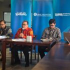 Kepala Perwakilan Bank Indonesia Provinsi Aceh, Agus Chusaini, menyampaikan keterangan terkait perkembangan inflasi Aceh di Banda Aceh, Rabu (26/2/2026). Foto: Dok. Istimewa 