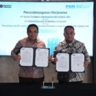 Penandatangan dilakukan oleh Direktur Sales & Distribution BSI Anton Sukarna (kiri) dan Direktur Bisnis PT Permodalan Nasional Madani Kindaris di Kantor BSI Tower Jakarta (13/2/2026). Foto: Dok. Istimewa