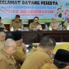 Suasana rapat Gugus Tugas KLA Aceh Barat yang membahas persiapan evaluasi nasional tahun 2026 di Aula Bapperida Meulaboh, Selasa (31/3/2026). Foto: Dok. Pemkab Aceh Barat