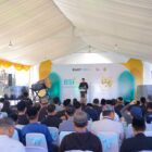 Wakil Wali Kota Banda Aceh Afdhal Khalilullah menyampaikan kata sambutan pada penutupan BSI Fest Ramadhan 1447 H di kawasan Masjid Raya Baiturrahman, Banda Aceh, Minggu (15/3/2026). Foto: Dok. Istimewa