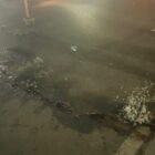 Kondisi salah satu lokasi kecelakaan di Jalan Laksamana Malahayati, Aceh Besar, yang menyebabkan tiga korban meninggal dunia pada malam Lebaran, Jumat (20/3/2026). Foto: Dok. Istimewa