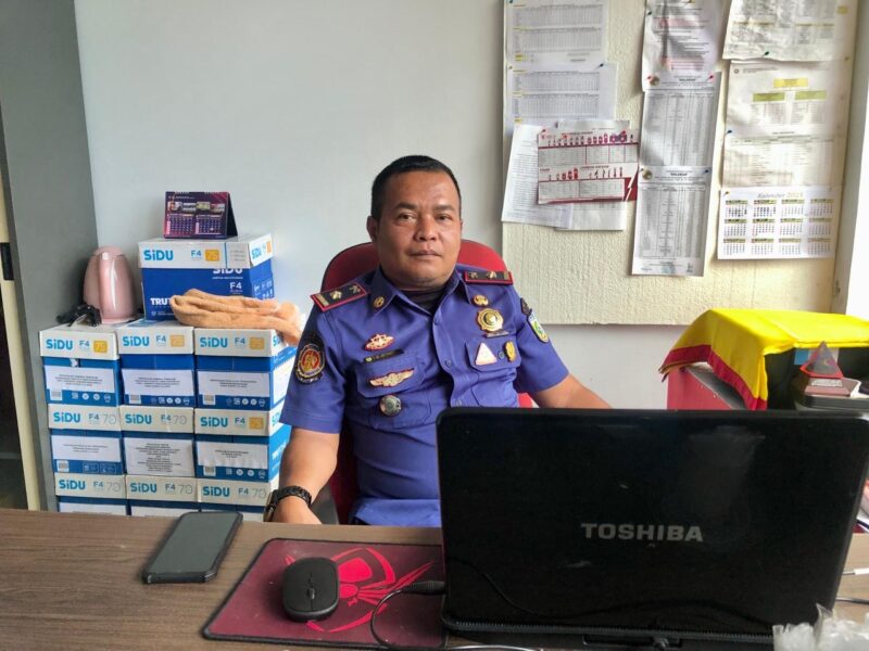 Inspektur Muda Kebakaran Dinas Pemadam Kebakaran dan Penyelamatan (DPKP) Kota Banda Aceh, Yudi, SH. Foto: Dok. Istimewa 