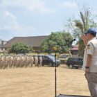 Apel pembukaan Satgas Pemulihan Pascabencana Gelombang III di Aceh Tamiang diikuti ratusan personel untuk percepatan pemulihan fasilitas dan lingkungan masyarakat, Sabtu (4/4/2026). Foto: Dok. Istimewa 