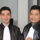 Kuasa hukum tergugat dalam perkara gugatan hibah tanah di Mahkamah Syar’iyah Banda Aceh, Sabtu (11/4/2026). Foto: Dok. Istimewa 