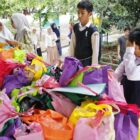 Ilustrasi siswa di Banda Aceh menerima MBG saat bulan Ramadan lalu. Foto: Dok. Istimewa 