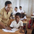 Ket foto : Suasana proses belajar mengajar disalah satu Sekolah Dasar.(Dok:Ist)