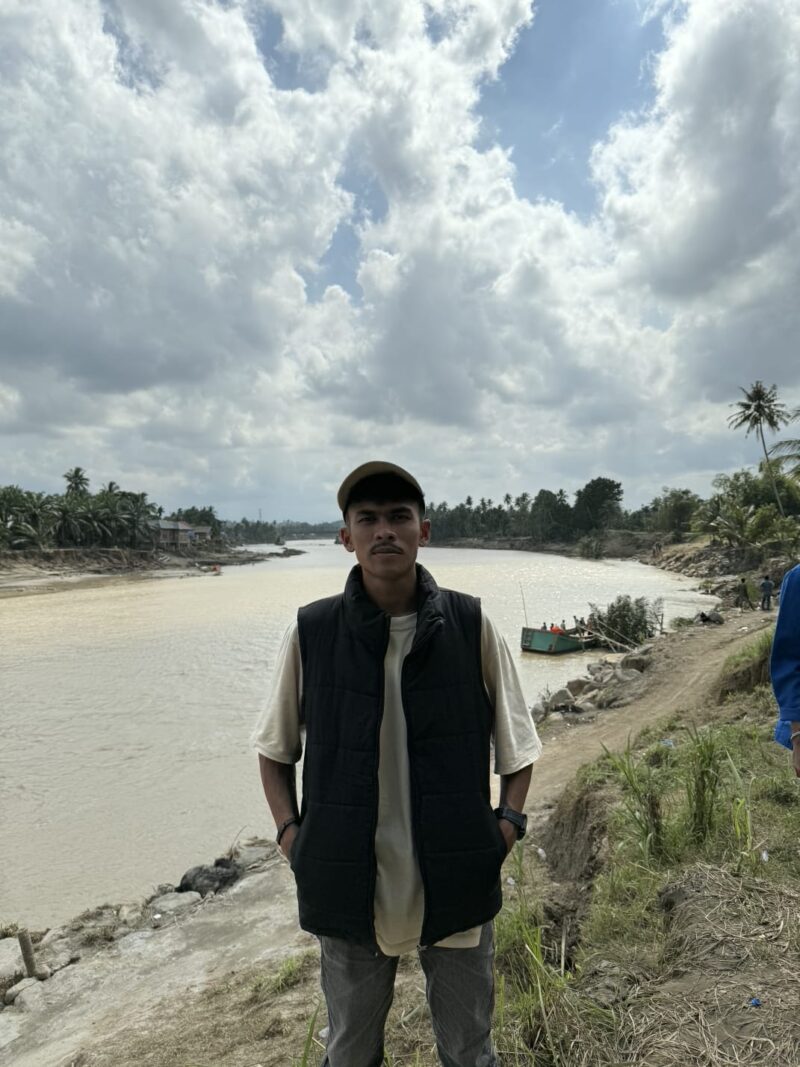 Mahasiswa Pidie Jaya Muhammad Rizha, Foto:Dok/Dokumen Muhammad Rissan 