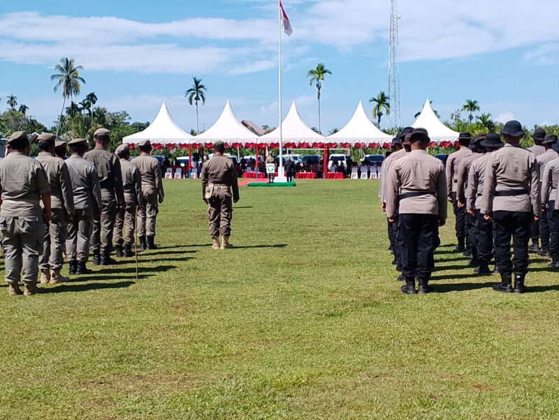 Upacara pembukaan TMMD Kodim Abdya. Foto. Dok. A. Rani/Acehnow.com.