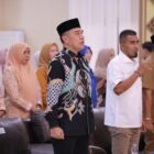 Ketua DPRK Aceh Besar Abdul Mucthi, S.I.Kom menghadiri Musrenbang RKPD 2027 di Aula BGTK, Ingin Jaya, Aceh Besar, Selasa (31/3/2026). Foto: Dok. Istimewa 