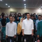 Sekda Aceh, M. Nasir, S.IP, MPA menghadiri pelantikan MPM-DPM & PEMA Universitas Al Muslim Tahun 2026-2027 di Bireuen, Rabu (20/5/2026). Foto: Dok. Istimewa
