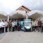 Bantuan satu unit buggy car dari Bank Aceh Syariah resmi dioperasikan di Asrama Haji Embarkasi Aceh untuk membantu mobilitas jamaah lansia dan berkebutuhan khusus, Rabu (6/5/2026). Foto: Dok. Istimewa 