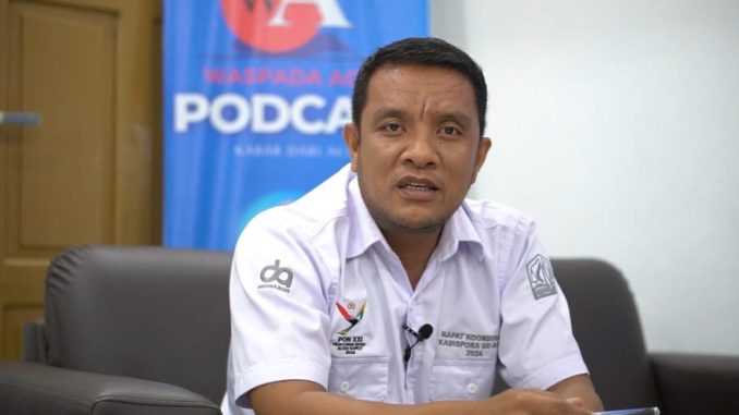 Kepala Dinas Pemuda dan Olahraga Kota Banda Aceh, Reza Kamilin. Foto: Dispora Banda Aceh
