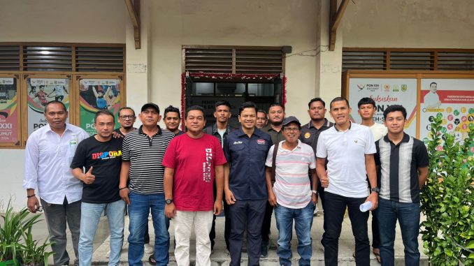 Liga Kolaborasi SSB 2026 menggelar kegiatan technical meeting di ruang rapat Dispora Kota Banda Aceh, pada Jumat (8/5/2026). Foto: Dispora Banda Aceh
