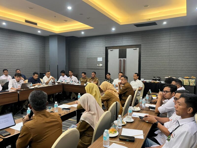 Suasana kegiatan Verifikasi dan Sosialisasi LKS Bipartit serta Serikat Pekerja PGE yang dihadiri unsur manajemen dan pekerja, Senin (4/5/2026). Foto: Dok. Diskominfo Kota Banda Aceh