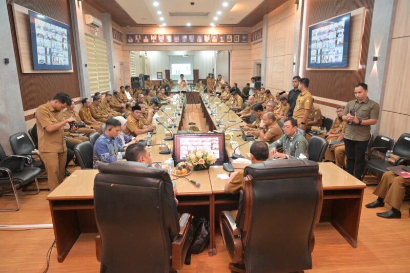 Suasana Rapat Koordinasi Pencegahan Korupsi di Ruang Rapat Inspektorat Aceh, Banda Aceh, Selasa (19/5/2026). Foto: Dok. Istimewa 