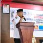 Wakil Bupati Simeulue Nusar Amin S.Pd saat membuka secara resmi kegiatan O2SN tingkat SD dan SMP tahun 2026. (Foto: Dok, istimewa)
