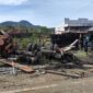 Sebuah truk Mitsubishi Fuso bermuatan semen yang terlibat kecelakaan lalu lintas di Jalan Takengon–Bireuen, Desa Timang Gajah, Kabupaten Bener Meriah, Kamis (11/6/2026). Foto: Dok. Istimewa 