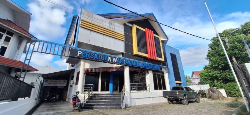 Gedung PWI Aceh di Banda Aceh. Foto: Dok. PWI Aceh