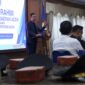 Sekretaris Daerah Aceh M. Nasir, S.IP., MPA menyampaikan sambutan saat bersilaturahmi dengan Praja Institut Pemerintahan Dalam Negeri (IPDN) asal Aceh di Kampus IPDN Jatinangor, Kabupaten Sumedang, Jawa Barat, Minggu (28/6/2026). Foto: Dok. Istimewa 