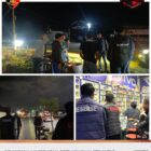 Ket Foto: Personel Satreskrim Polres Bener Meriah menyisir kawasan pertokoan serta berdialog dengan para pemuda yang sedang berkumpul dalam rangka patroli antisipasi tindak pidana.(Dok/Ist)