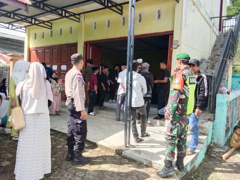 Koramil 04/PRG Kawal Ketat Pilkades Serentak di 17 Desa Pintu Rime Gayo..((Dok/Ist)