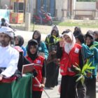 Peserta karnaval memperingati 1 Muharram dan perayaan HUT Pidie Jaya ke 19 tahun. Foto:Dok/Muhammad Rissan.