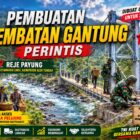 Keterangan Foto: Ilustrasi personel TNI bersama masyarakat dalam proses pembangunan jembatan gantung perintis di wilayah pedalaman.(Dok/Pendim Aceh Tengah)