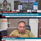 Kepala Diskominfotik Kota Banda Aceh, Muhammad Zubir, menjelaskan mekanisme layanan pengaduan Saleum yang dapat diakses masyarakat melalui WhatsApp di nomor 08116800925. Foto: Dok. Diskominfo Kota Banda Aceh