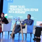 Wali Kota Banda Aceh Illiza Sa’aduddin Djamal saat menjadi narasumber pada Jakarta Future Festival 2026 bertema “Navigating Resilience” yang digelar Bappeda Provinsi DKI Jakarta, Sabtu (6/6/2026). Foto: Dok. Prokopim Kota Banda Aceh