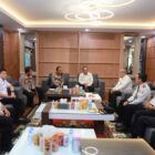 Suasana audiensi Kapolda Aceh bersama jajaran Kantor Wilayah Direktorat Jenderal Imigrasi Aceh dan Direktorat Jenderal Pemasyarakatan Aceh di Ruang Kerja Kapolda Aceh, Mapolda Aceh, Selasa (21/7/2026). Foto: Dok. Istimewa