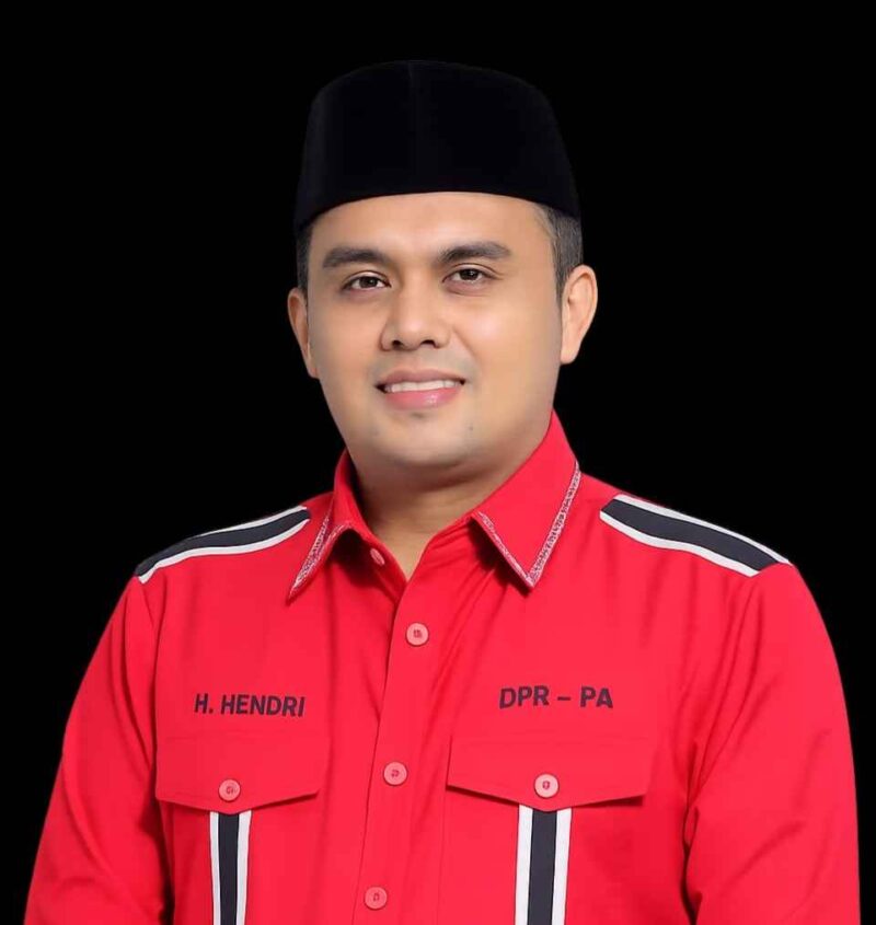 Anggota DPR Aceh H. Hendri Muliana fraksi partai Aceh. (Foto: Dok, AgusMuliadi).