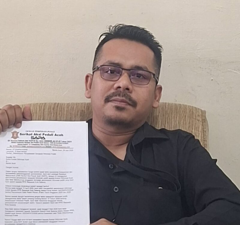 Ketua Serikat Aksi Peduli Aceh (SAPA), Fauzan Adami. Foto: Dok. Istimewa 