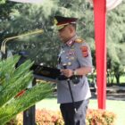 Kapolda Aceh Irjen Pol. Ruddi Setiawan memimpin upacara pembukaan Pendidikan Pembentukan Bintara (Diktukba) Polri Tahun Anggaran 2026 di SPN Polda Aceh, Kabupaten Aceh Besar, Senin (20/7/2026). Foto: Dok. Istimewa