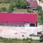 Ket foto: Tampak bangunan Koperasi Desa Merah Putih (KDMP) Desa Kung, Kecamatan Pegasing, Kabupaten Aceh Tengah dari udara, yang telah rampung 100 persen.(Dok/Ist)