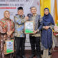 Keakraban Bupati Syibral dengan AKBP Ahmad Faisal Pasaribu, dalam acara lepas sambut Kapolres Pidie Jaya Jum'at malam, 17/7/2026. Foto:Dok/ Humas Prokopim Pidie Jaya 