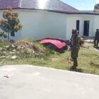 Anggota Koramil 06/Jagong melaksanakan pembersihan pangkalan di Makoramil Jagong, Rabu (29/7/2026), dalam rangka menyambut HUT RI ke-81.Foto.dok: Ist