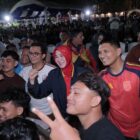 Wali Kota Banda Aceh Illiza Sa'aduddin Djamal bersama Wakil Wali Kota Afdhal Khalilullah menyaksikan laga final Piala Dunia 2026 bersama ribuan masyarakat dalam acara nobar di Halaman Balai Kota Banda Aceh, Minggu (19/7/2026). Foto: Dok. Prokopim Kota Banda Aceh
