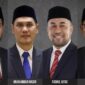 Empat tokoh Aceh menerima penghargaan pada ajang Pimred Award 2026 di Yogyakarta, yakni Gubernur Aceh H. Muzakir Manaf (Anugerah PENA EMAS), Sekda Aceh Muhammad Nasir (Mitra Pers Terbaik Award), Direktur Utama Bank Aceh Fadhil Ilyas (Corporate Leadership The Best Communication), serta Anggota Komisi III DPR RI M. Nasir Djamil. Foto: Dok. Istimewa 