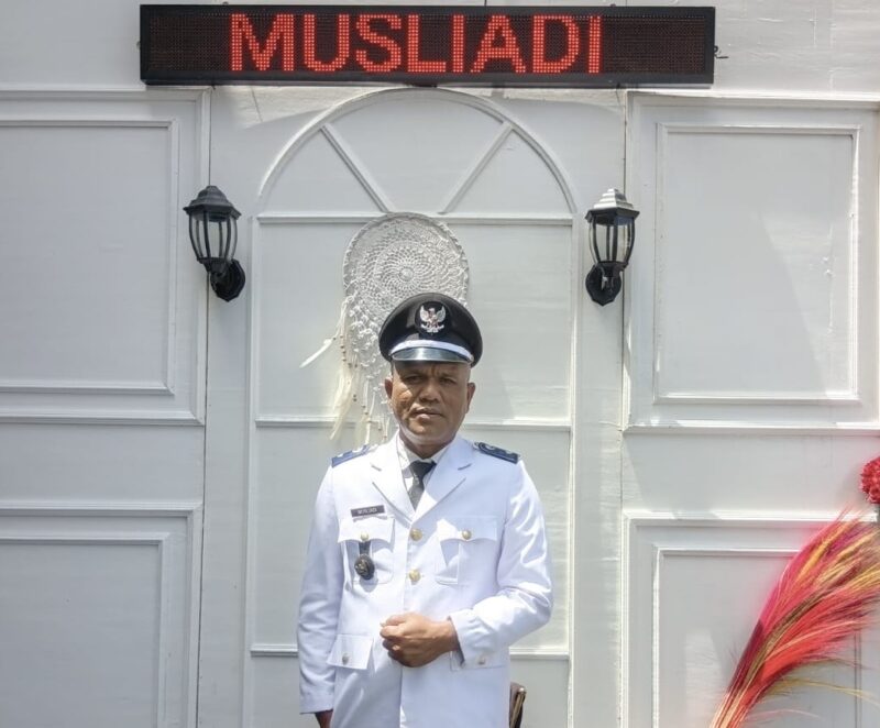 Reje Kampung Jamur Ujung, Musliadi. Foto: Dok. Istimewa 