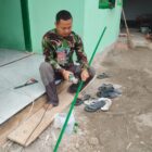 Satgas TMMD ke-129 Kodim 0107/Aceh Selatan mengebut tahap finishing pembangunan rumah Salami di Desa Kemumu Hilir, Kecamatan Labuhanhaji Timur, Aceh Selatan, Senin (10/8/2026). Foto: Dok. Istimewa