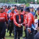 Bupati Aceh Barat Tarmizi SP, MM menghadiri kegiatan Car Free Day dalam rangka HUT ke-81 Kemerdekaan RI tingkat Kecamatan Bubon di Lapangan Bola Kaki Gampong Kuta Padang, Minggu (9/8/2026). Foto: Dok. Istimewa