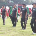 Suasana kegiatan Gerakan Hidup Sehat dalam rangka menyemarakkan HUT ke-81 Kemerdekaan RI di Lapangan Musara Alun, (2/8/2026).Foto.(Dok:Ist)