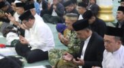 Ket foto: Dandim 0106/Aceh Tengah Letkol Czi Rudy Haryanto mengikuti Safari Subuh bersama Forkopimda di Masjid Agung Ruhama Takengon, Jumat (14/8/2026).(Dok:Ist)