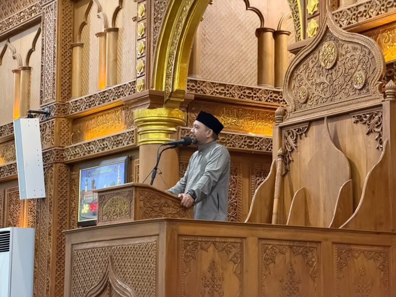 Dinas Syariat Islam Kota Banda Aceh menggelar Safari Dakwah Malam Ahad di Masjid Besar Syuhada Lamgugop, Kecamatan Syiah Kuala, Sabtu (1/8/2026). Foto: Dok. Diskominfo Kota Banda Aceh