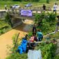 Tim Pemkab Aceh Besar bersama BWS Sumatera I Kementerian Pekerjaan Umum, memfasilitasi pompanisasi di Gampong Mereu Ulee Titi, Kecamatan Indrapuri, Kabupaten Aceh Besar, Selasa (4/8/2026). Foto: Dok. MC Aceh Besar