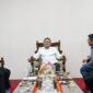 Wakil Gubernur Aceh, H. Fadhlullah, didampingi Karo Adpim Setda Aceh, Akkar Arafat, S.STP, M.Si, menerima kunjungan silaturahmi Direktur Utama Perum LKBN Antara Benny Siga Butarbutar beserta jajaran di Pendopo Wakil Gubernur Aceh, Banda Aceh, Selasa (25/8/2026). Foto: Dok. Biro Adpim Setda Aceh 