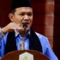 Wakil Gubernur Aceh, H. Fadhlullah, saat memberikan sambutan pada acara pelantikan Pengurus Persaudaraan Pidie Raya (PIRA) Periode 2026–2029 di Anjong Mon Mata, Banda Aceh, Kamis (27/8/2026). Foto: Dok. Biro Adpim Setda Aceh 