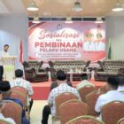 Wakil Bupati Aceh Barat Said Fadheil, S.H. membuka kegiatan sosialisasi dan pembinaan pelaku usaha dalam rangka mendukung optimalisasi penerimaan daerah di Aula Cabdin, Desa Lapang, Kecamatan Johan Pahlawan, Rabu (26/8/2026). Foto: Dok. Pemkab Aceh Barat